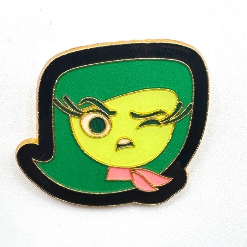Inside Out Disgust Disney Trading Pin